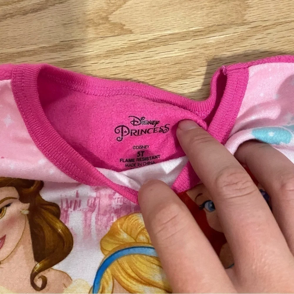 Disney princess fleece